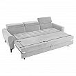 Rozkládací 3-sed, světle šedá, BARELO
